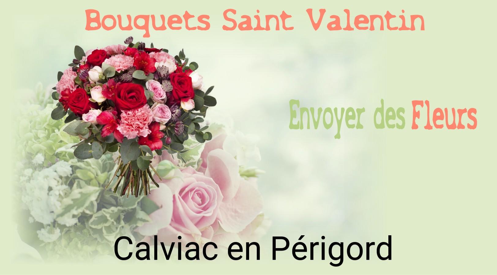 Roses de Saint-Valentin livrées à Calviac-en-Périgord